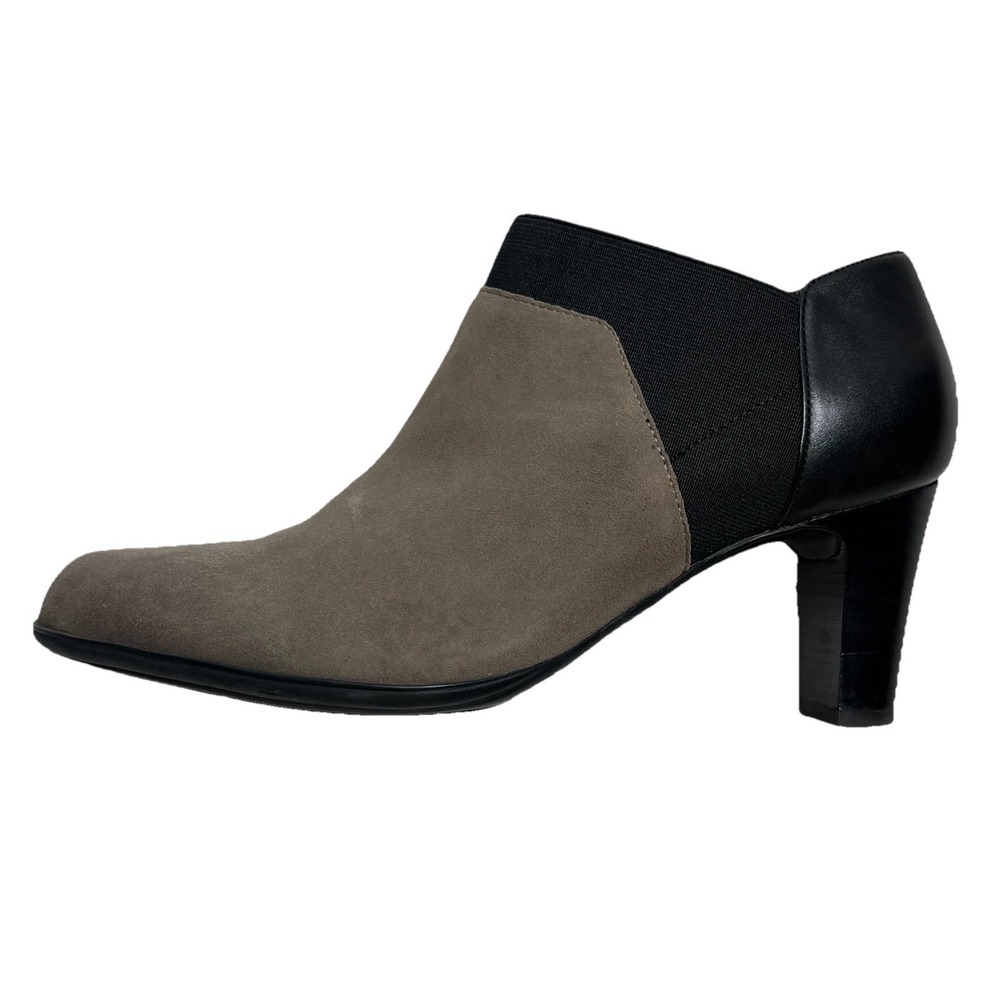 ABEO $199 VICTORY Chelsea Elastic Slip On Boots Booties Womens Size 8 N